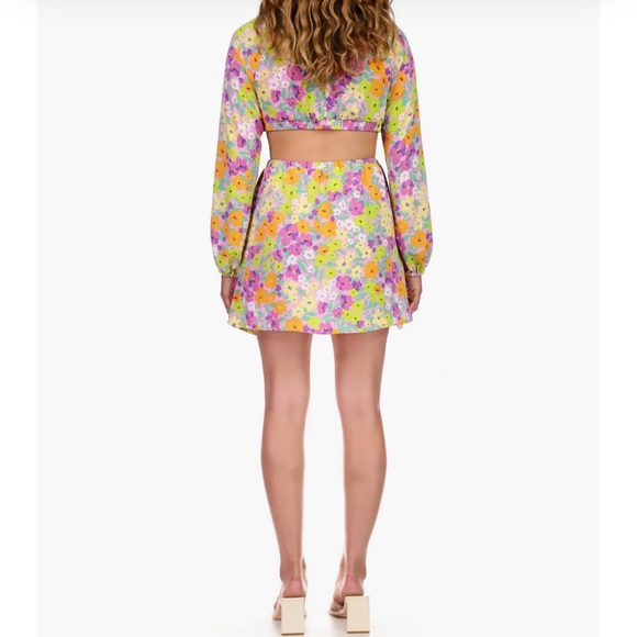 NWT Sanctuary Floral  Minidress - Picture 4 of 4